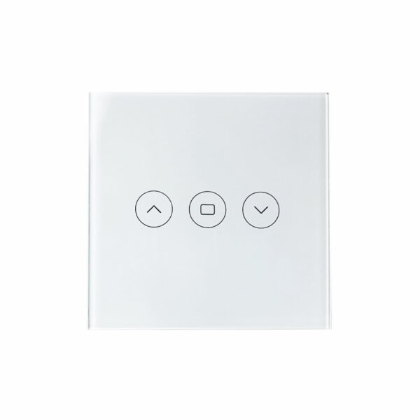 SmartWise WiFi Διακόπτης αφής για ρολά / στόρια / κουρτίνες, συμβατός με eWeLink, (λευκός)